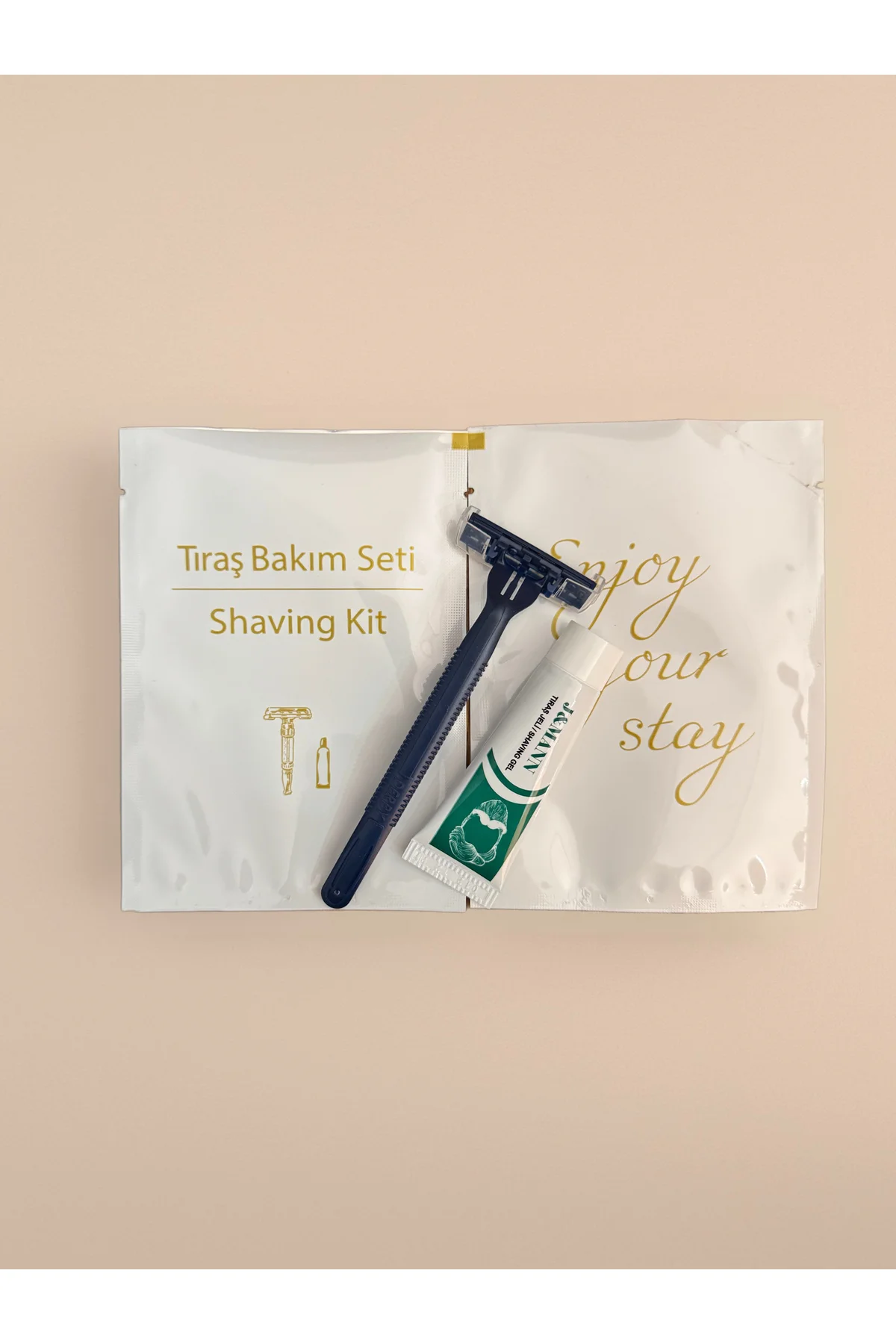 200 adet yırt-aç otel tipi tıraş seti