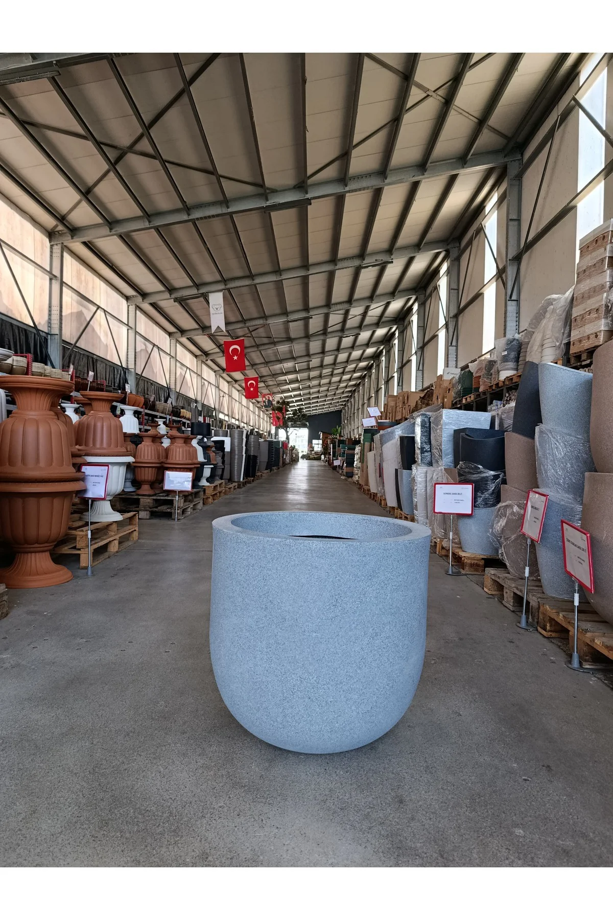 200 Litre Fiberglas Çeşme Saksısı - Görsel 6
