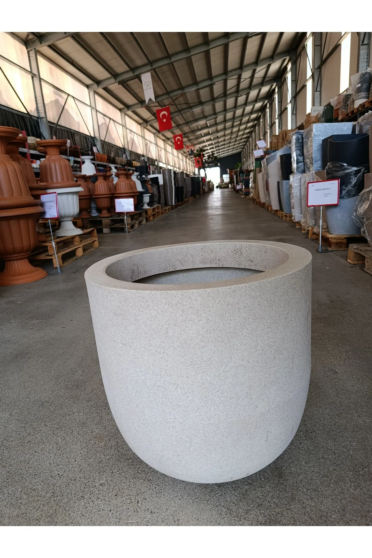 200 Litre Fiberglas Çeşme Saksısı - Görsel 2