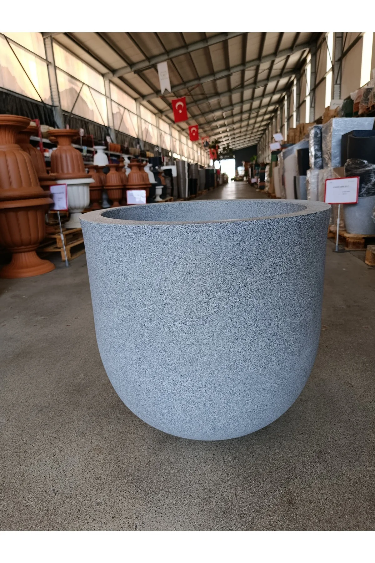 200 Litre Fiberglas Çeşme Saksısı - Görsel 4