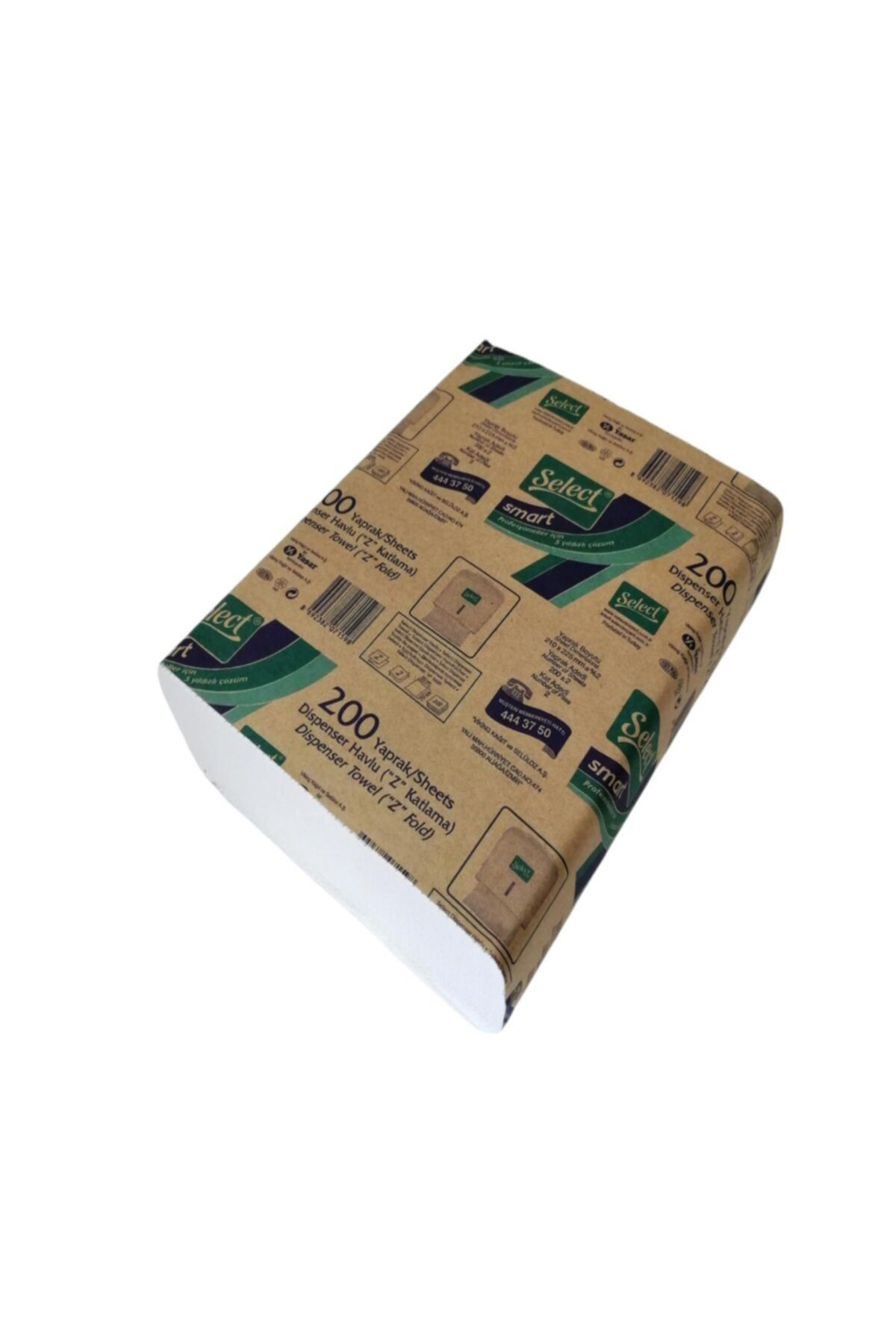Select 200 Lü Standart Z Katlama Havlu 12 Paket