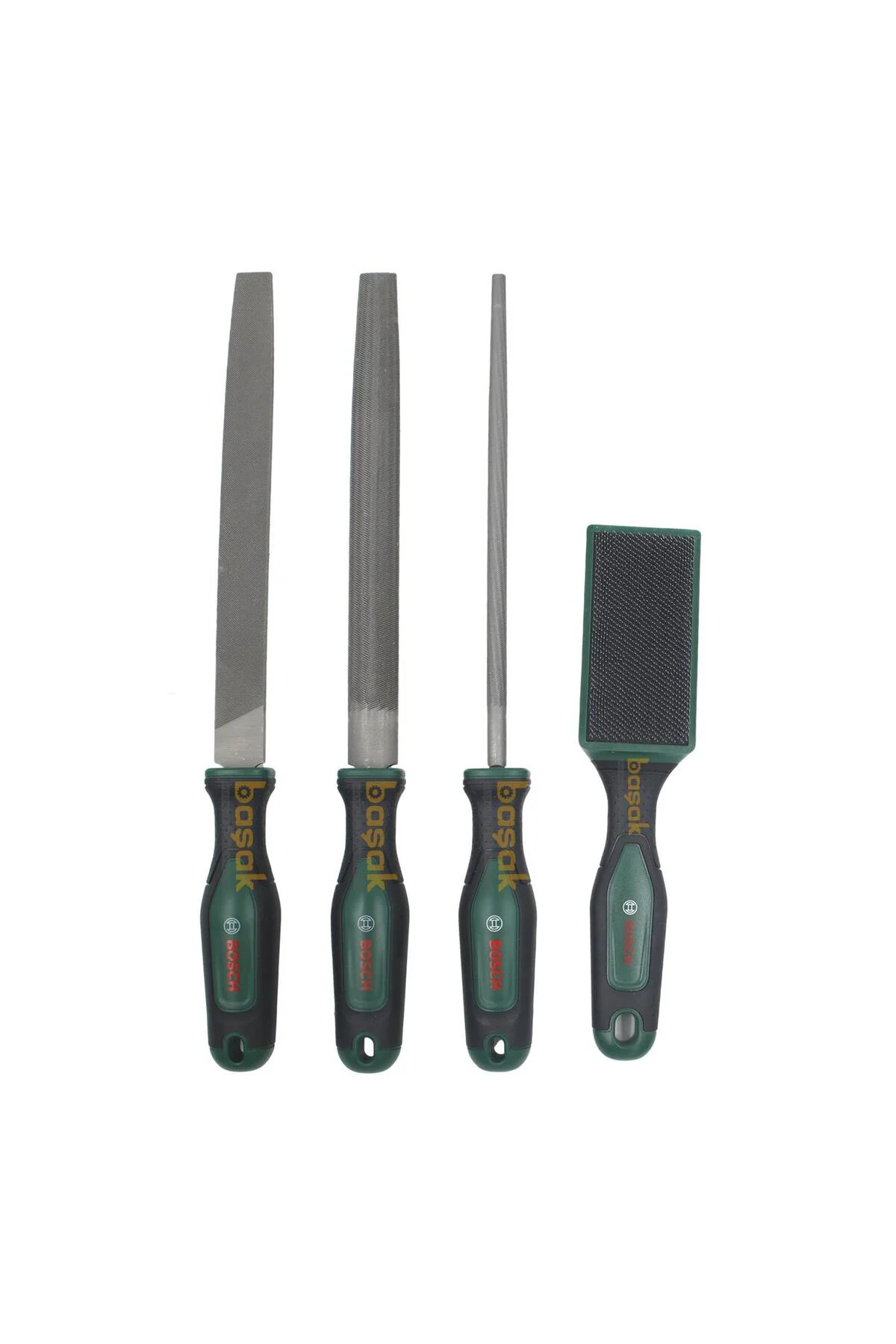 200 mm 3’lü Metal Eğe Seti 8" Orta Diş + Eğe Fırçası 1600A034GM
