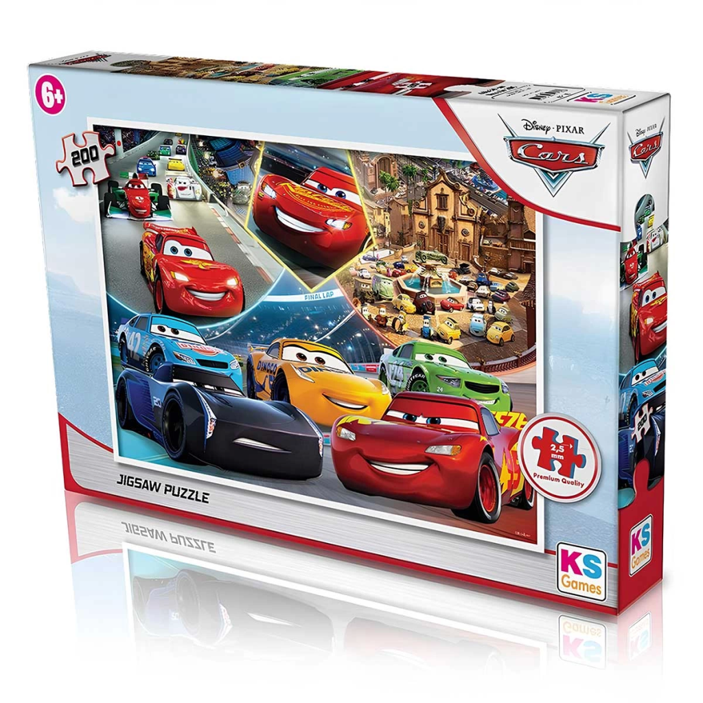 200 Parça Cars Puzzle 200 Parça Cars Puzzle