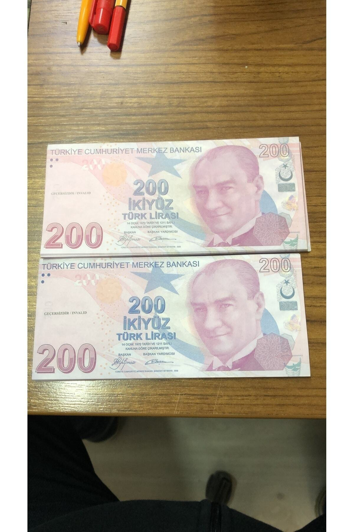 200 TL Çil Geçersiz Şaka Düğün Parası