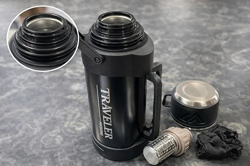2000 Ml Çift Katmanlı Vakumlu Paslanmaz Çelik Termos Alk4641 2000 Ml Çift Katmanlı Vakumlu Paslanmaz Çelik Termos Alk4641