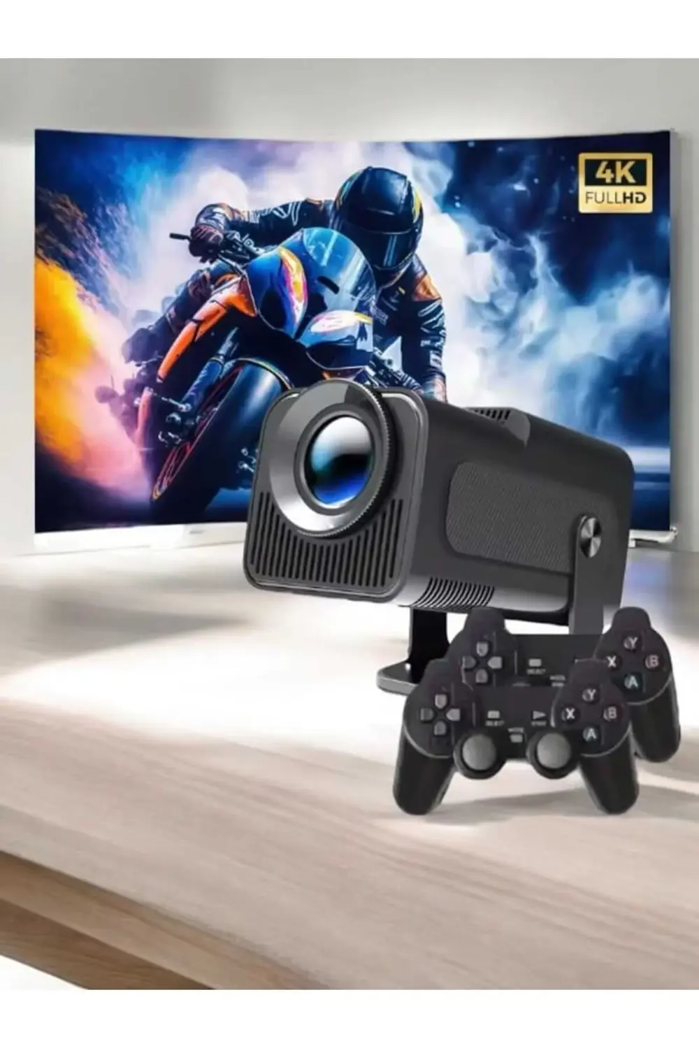 2000+ Oyun ve Popüler Uygulama Destekli Çok Fonksiyonlu Projeksiy