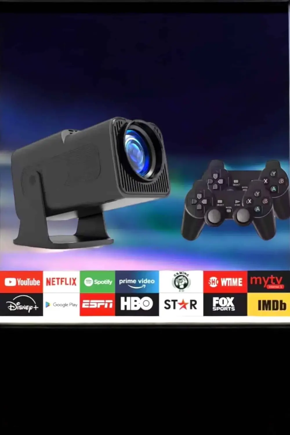 2000+ Oyun ve Popüler Uygulama Destekli Çok Fonksiyonlu Projeksiy