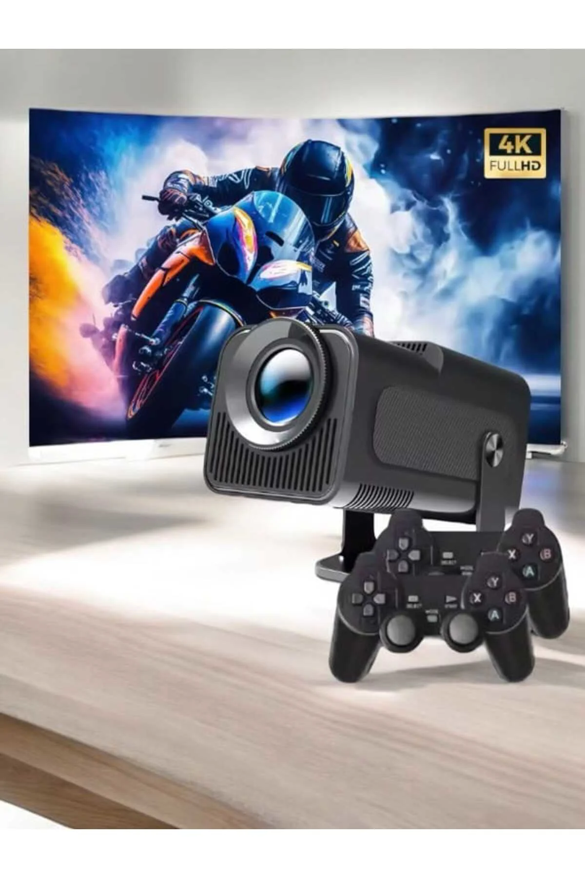 2000+ Oyun ve Popüler Uygulama Destekli Çok Fonksiyonlu Projeksiy