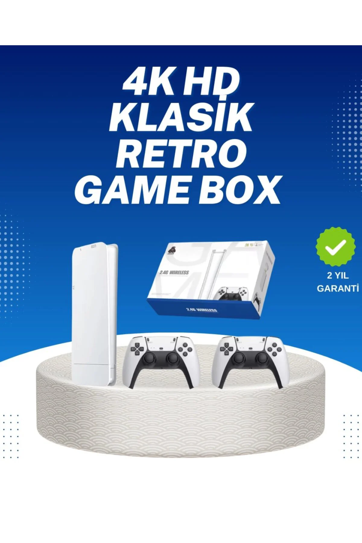 20.000 Klasik Oyun Dahili Kablosuz Kontrollü Oyun Kutusu