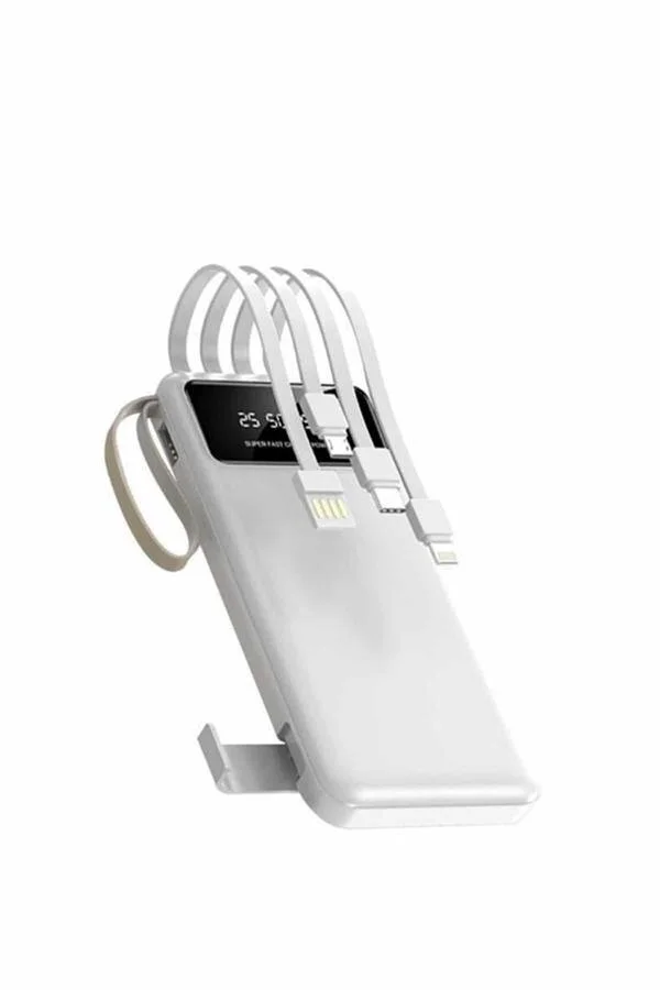 20.000 mAh 4 Çıkışlı Powerbank - Yüksek Kapasiteli Taşınabilir Şarj Çözümü