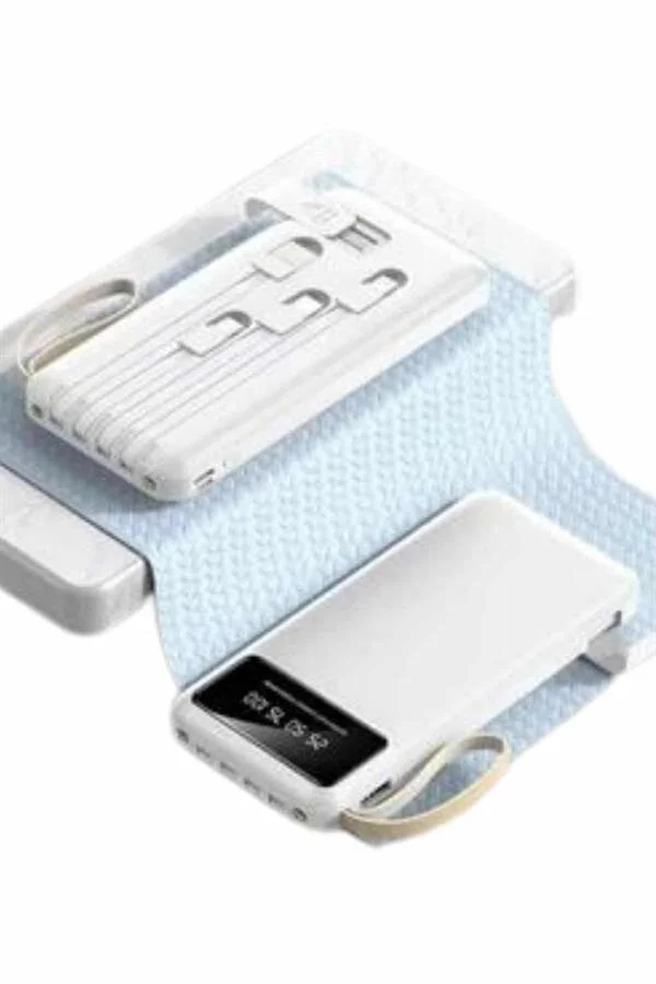 20.000 mAh 4 Çıkışlı Powerbank - Yüksek Kapasiteli Taşınabilir Şarj Çözümü
