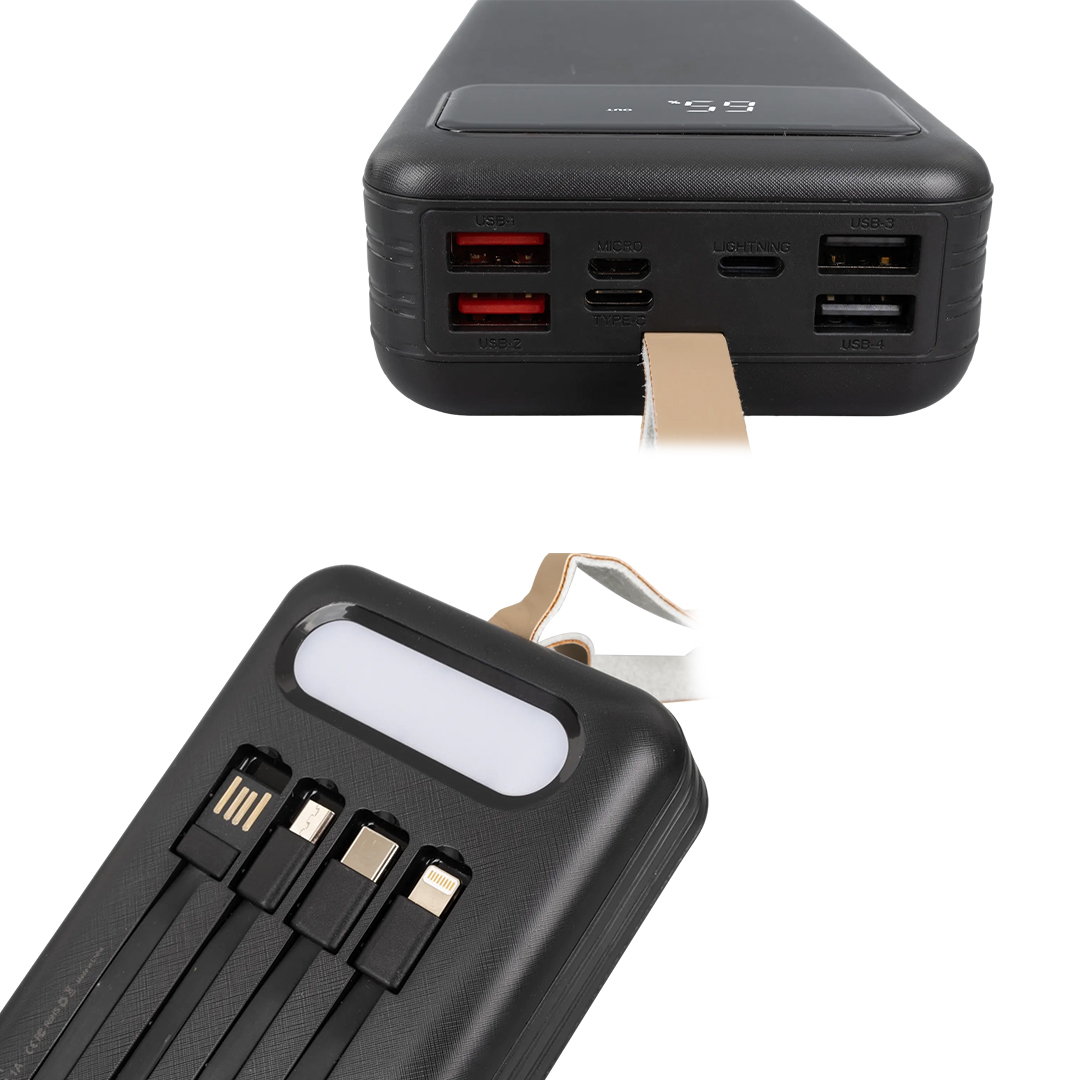 20000 MAH DİJİTAL GÖSTERGELİ USB-MICRO-LIGHTNING-TYPE-C GİRİŞLİ V