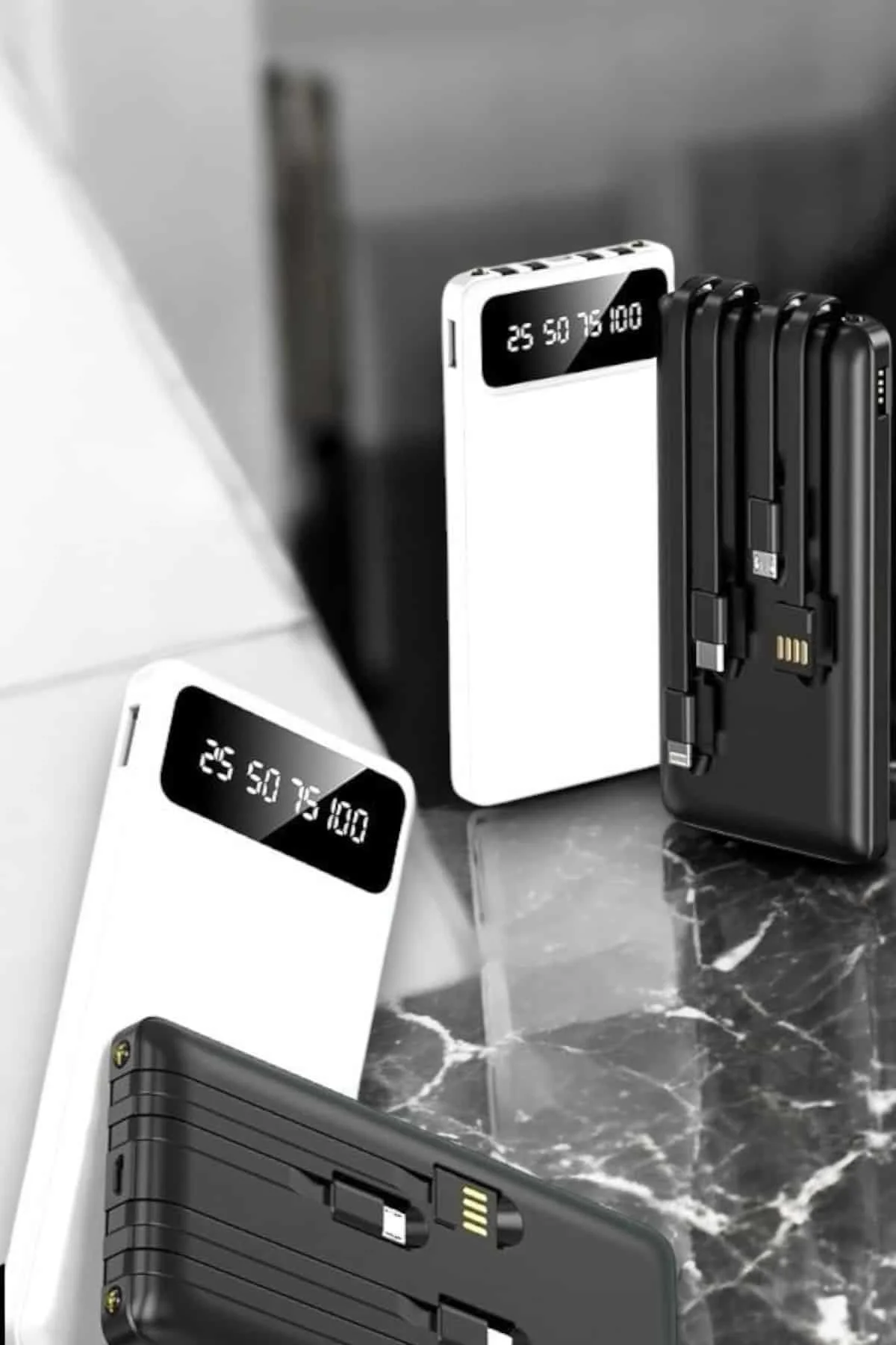 20.000 Mah Led Işıklı LCD Ekran USB Girişli Type-C Lightning Powerbank Fiyatı, Yorumları ve Özellikleri