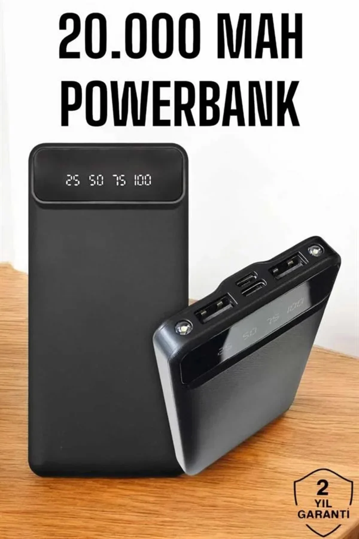 20.000 Mah Led Işıklı LCD Ekran USB Girişli Type-C Lightning Powerbank Yeni Nesil 20.000 Mah Led Işıklı LCD Ekran USB Girişli Type-C Lightning Powerbank Yeni Nesil