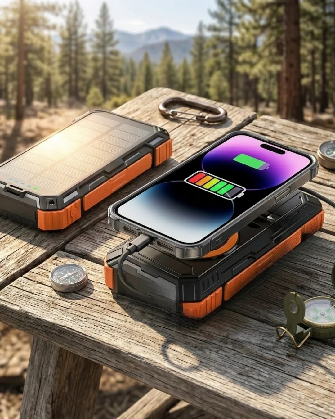 20000 mAh Solar Powerbank Kablosuz Şarj Özellikli Kamp ve Seyahat İçin Taşınabilir Güç Kaynağı Fiyatı, Yorumları ve Özellikleri