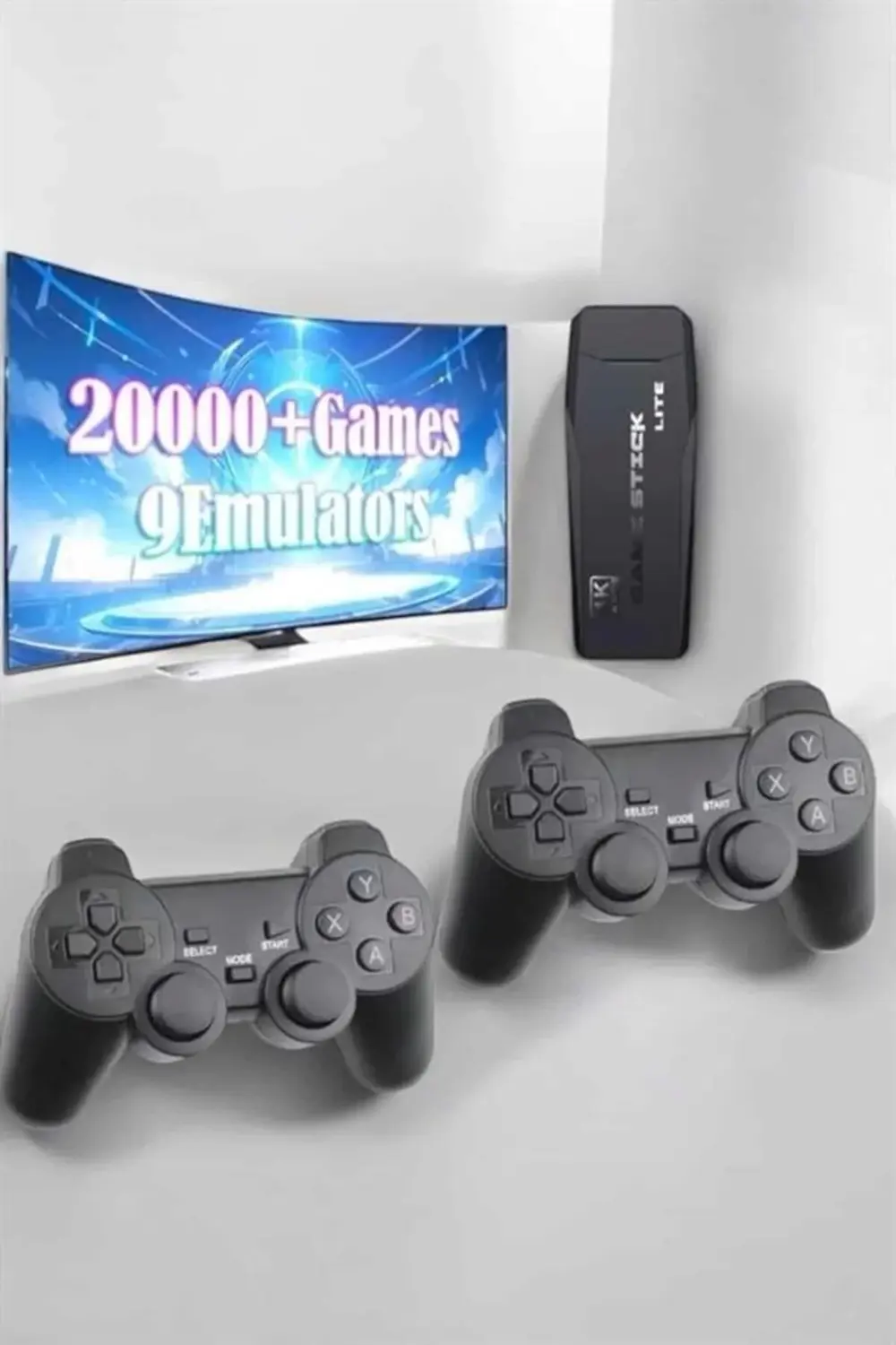 20.000 Oyunlu Premium Model Oyun Konsolu 8k Android Tv HD Game St