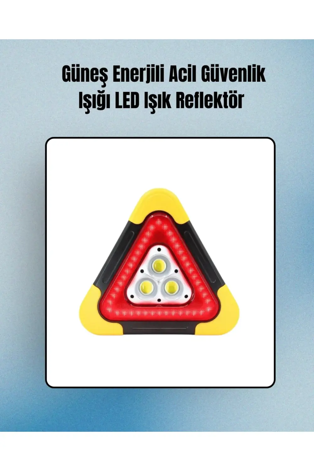 2000mAh Kapasiteli Taşınabilir Üçgen Park Lambası