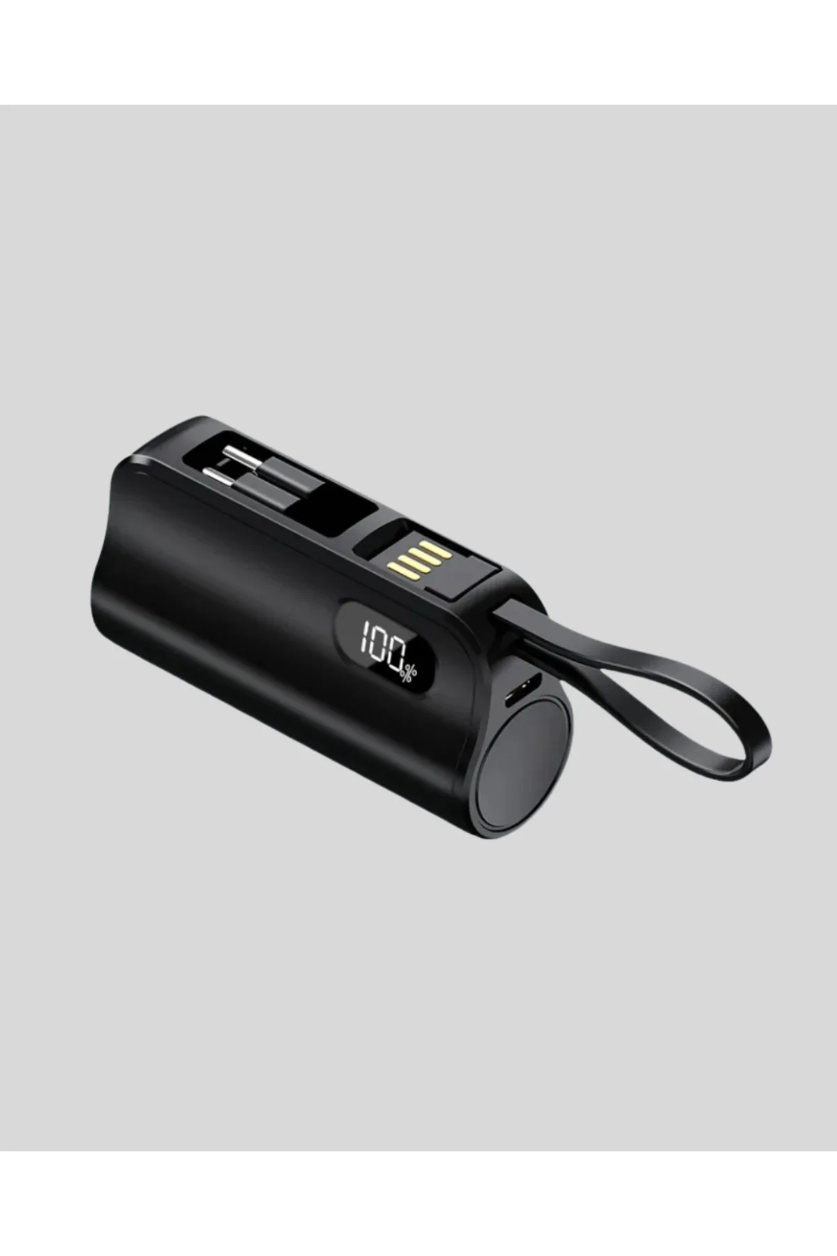 2000mAh Mini Powerbank Dahili Konektörlü PD 20W