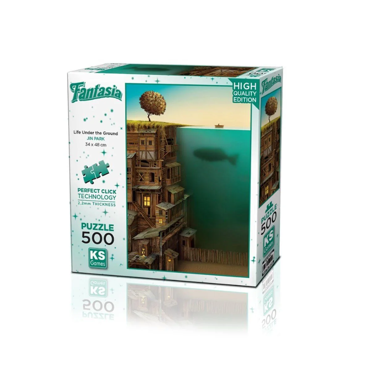 20045 Yer Altında Yaşam 500 Parça Puzzle -KS Puzzle Fiyatı, Yorumları ve Özellikleri