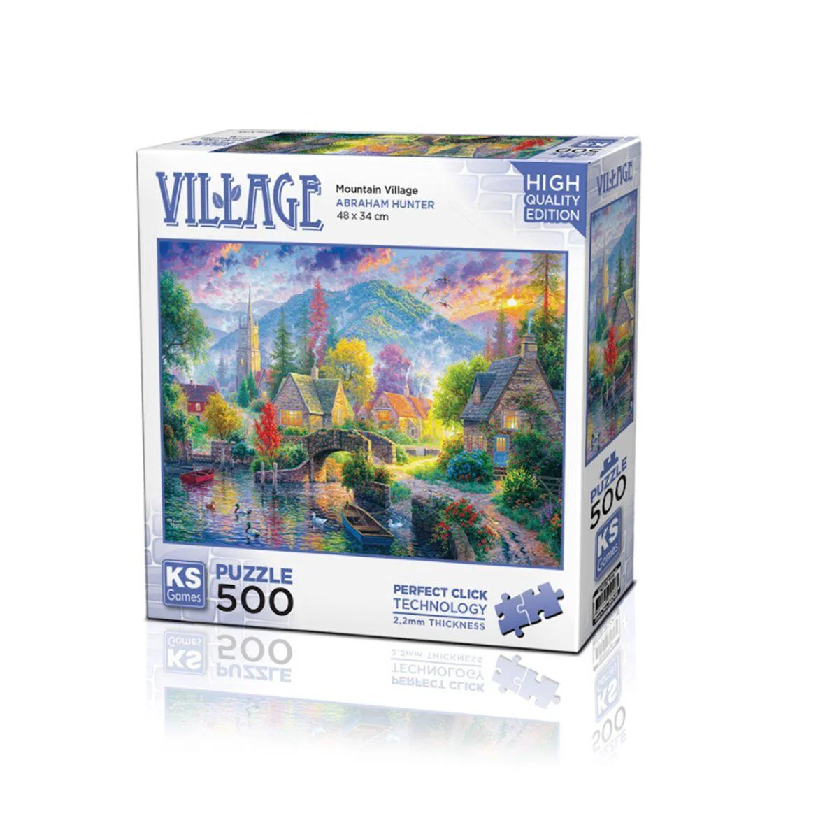 20046 Mountain Village 500 Parça Puzzle -KS Fiyatı, Yorumları ve Özellikleri