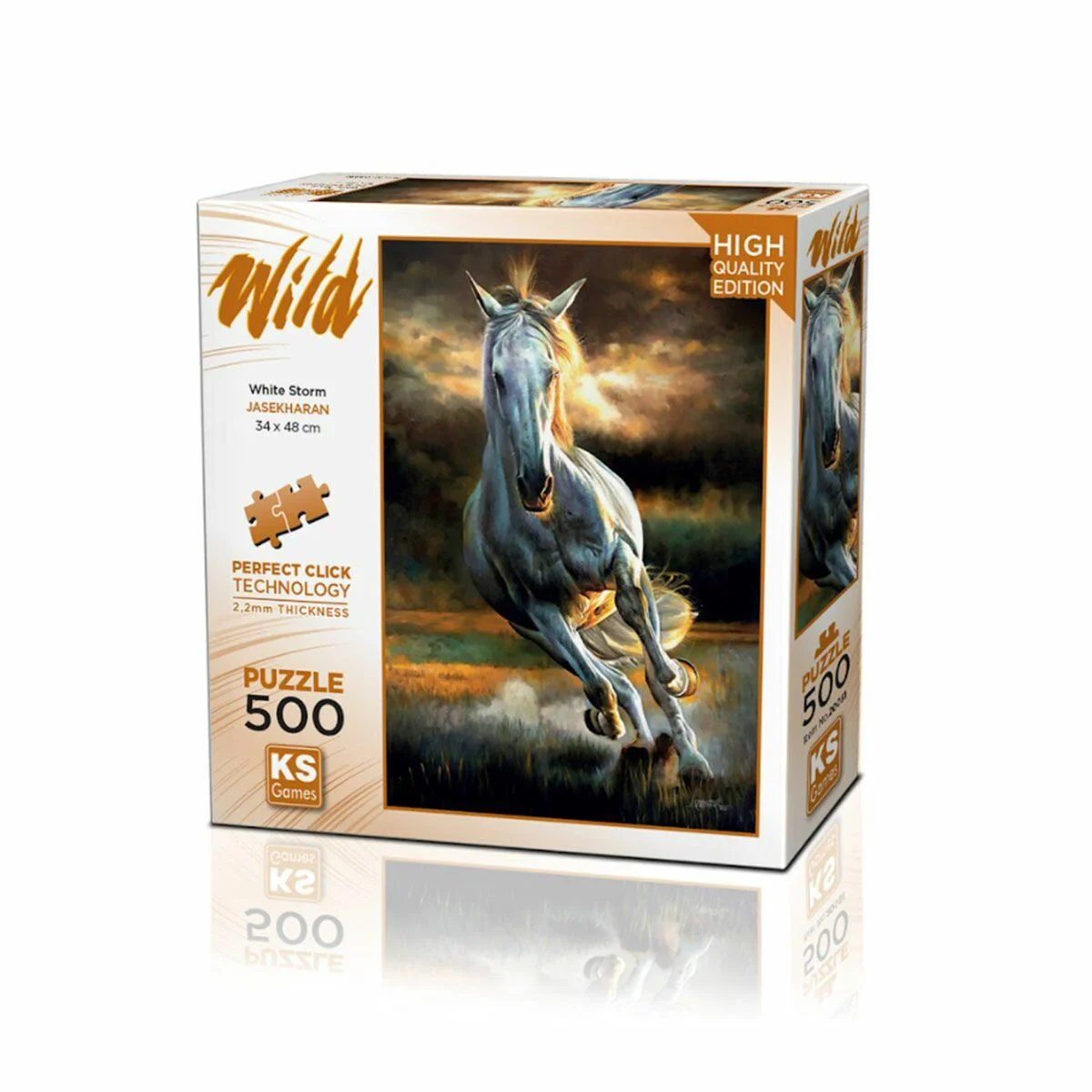 20051  White Storm 500 Parça Puzzle -KS Puzzle Fiyatı, Yorumları ve Özellikleri