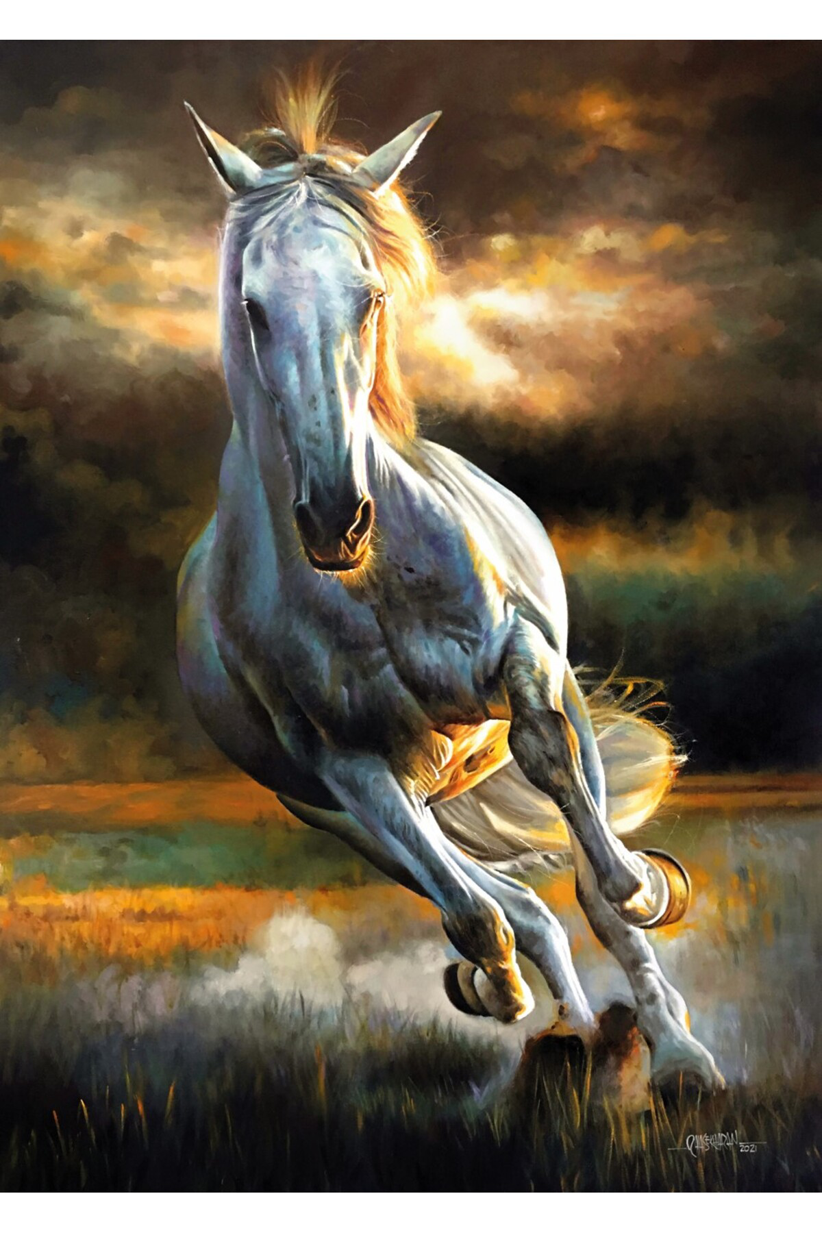 Ks Games 20051 White Storm 500 Parça Puzzle - Puzzle