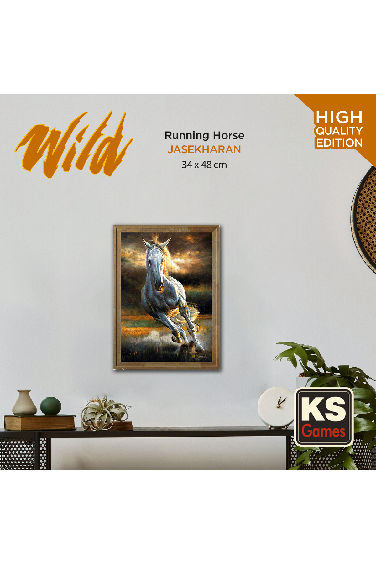 Ks Games 20051 White Storm 500 Parça Puzzle - Puzzle