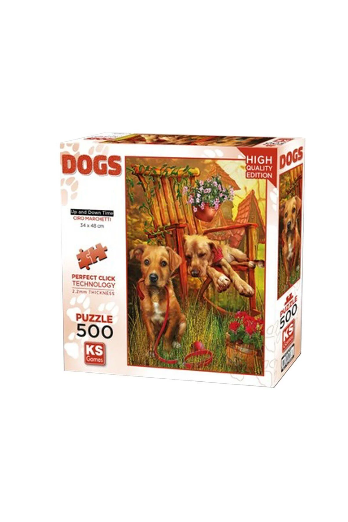 20067 Up And Down Time 500 Parça Puzzle -KS Puzzle