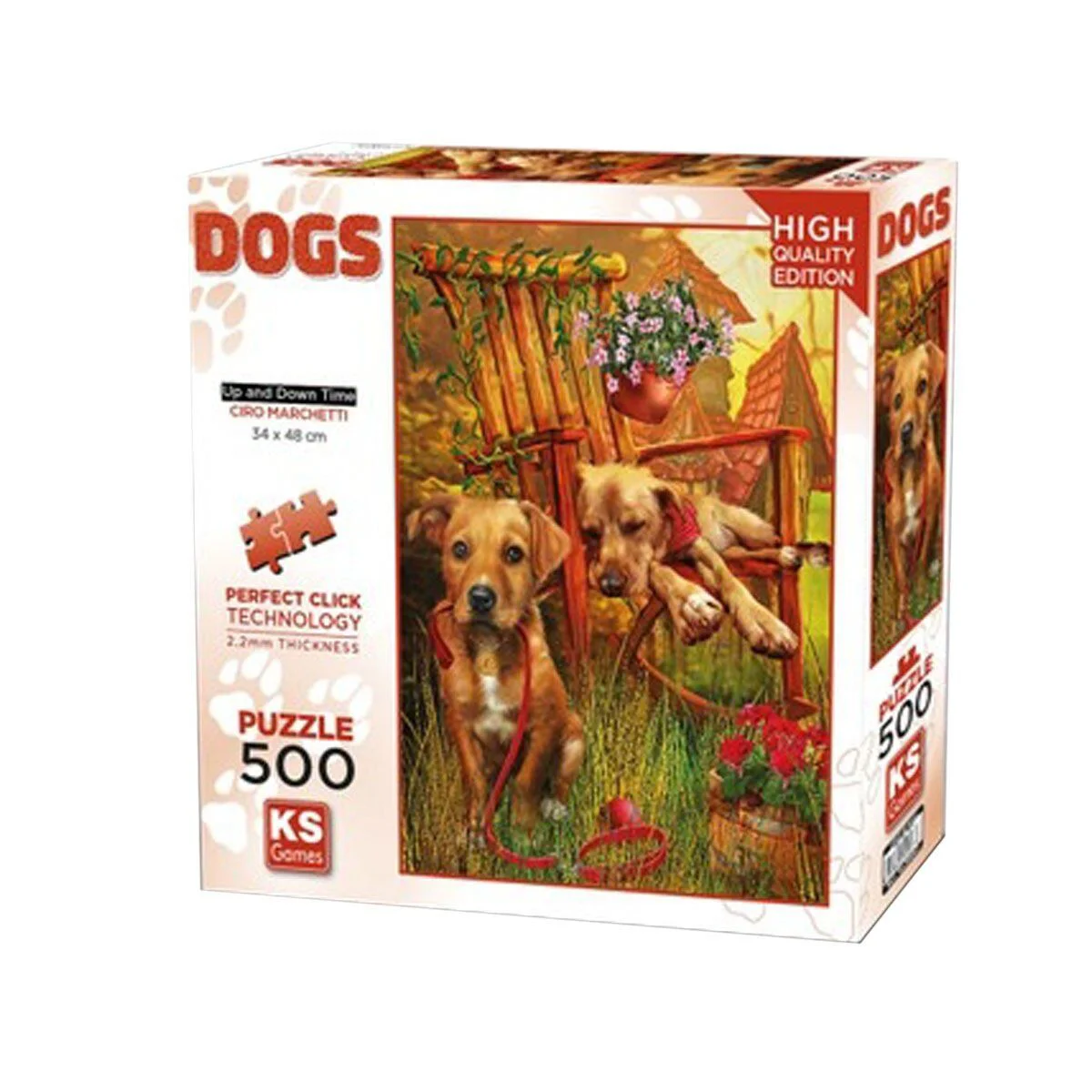 20067 Up And Down Time 500 Parça Puzzle -KS Puzzle Fiyatı, Yorumları ve Özellikleri