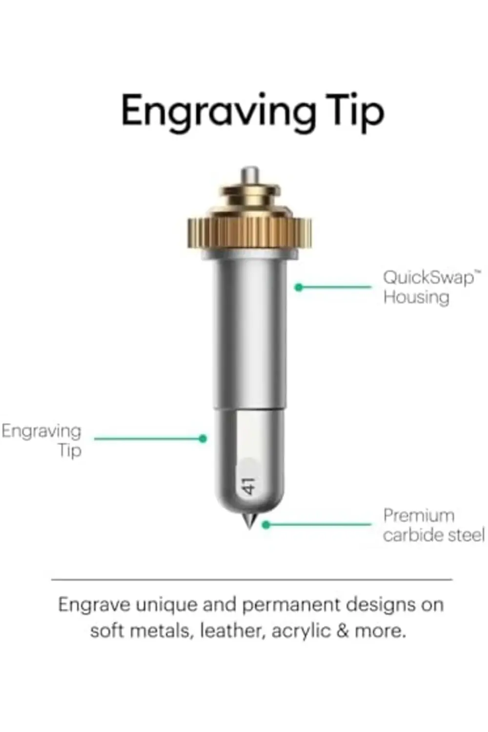 2006978 MAKER GRAVÜR UCU QUİCKSWAP YUVALI 395519