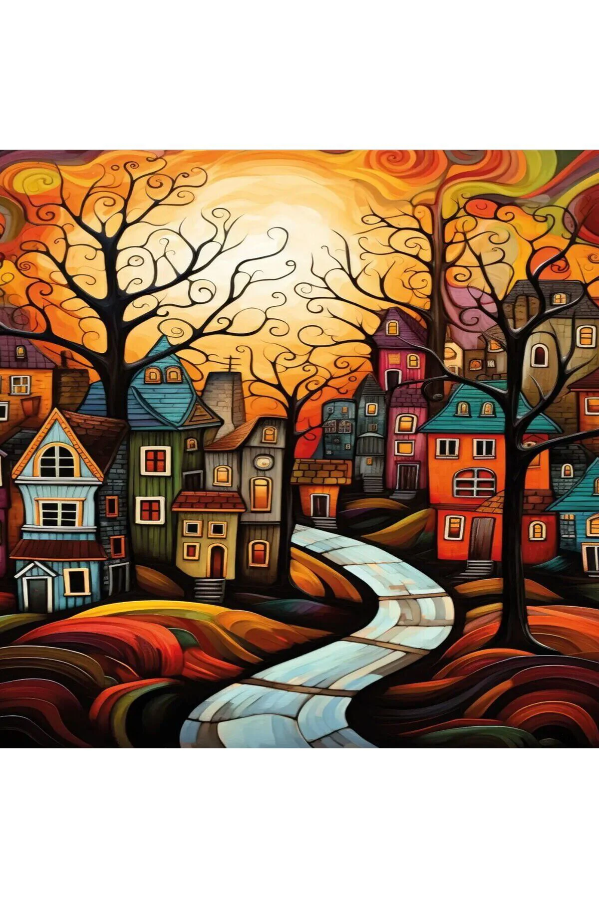 20076 PUZZLE 500 HOUSES