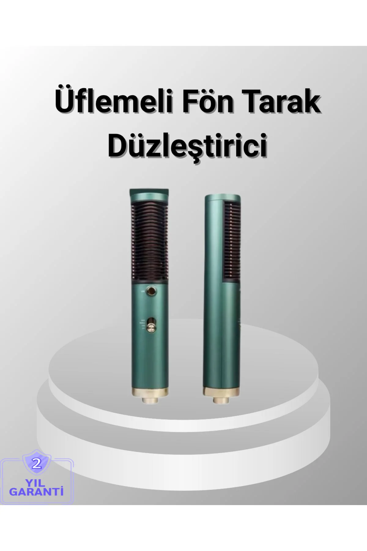 200°C Seramik Plakalı Saç Düzleştirici – Elektriklenme Önleyici İ