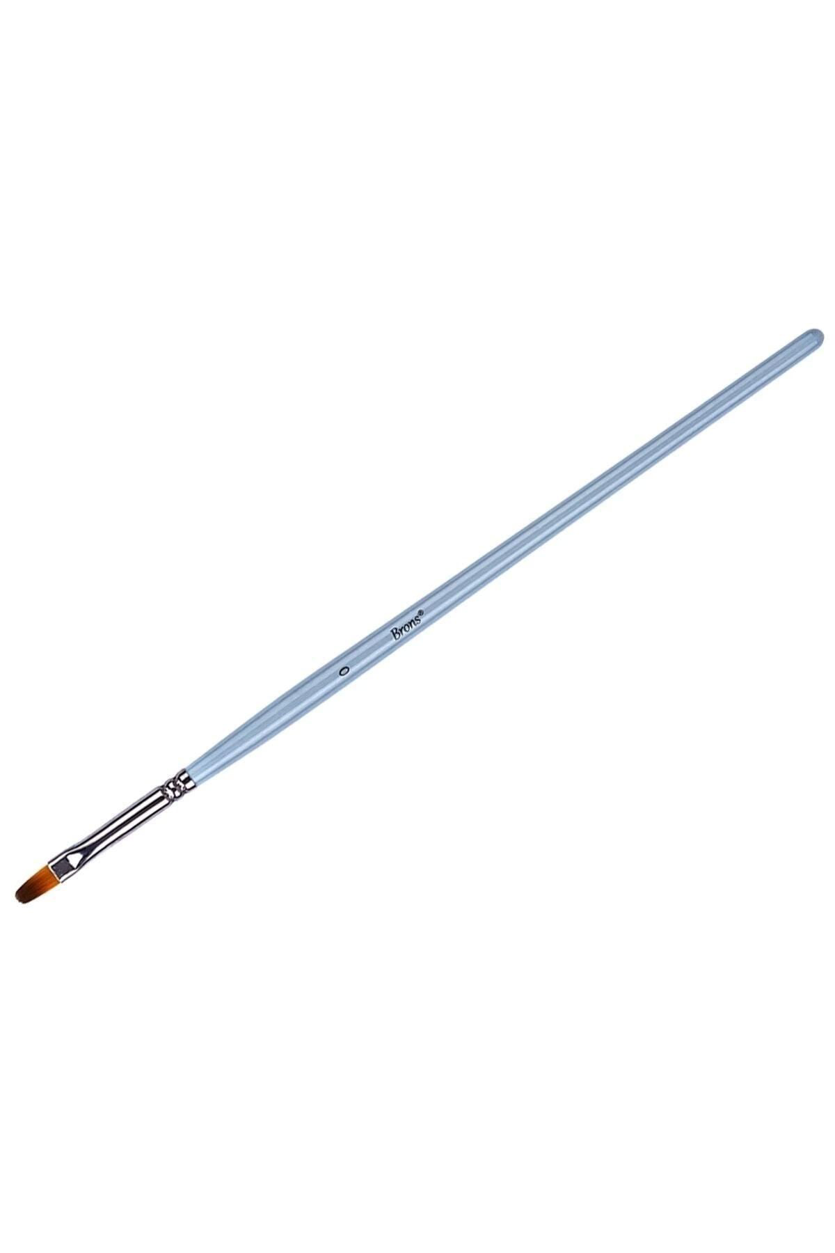 Brons 200K Serisi Sentetik Yağlı Ve Akrilik Boya Fırçası 0 Numara