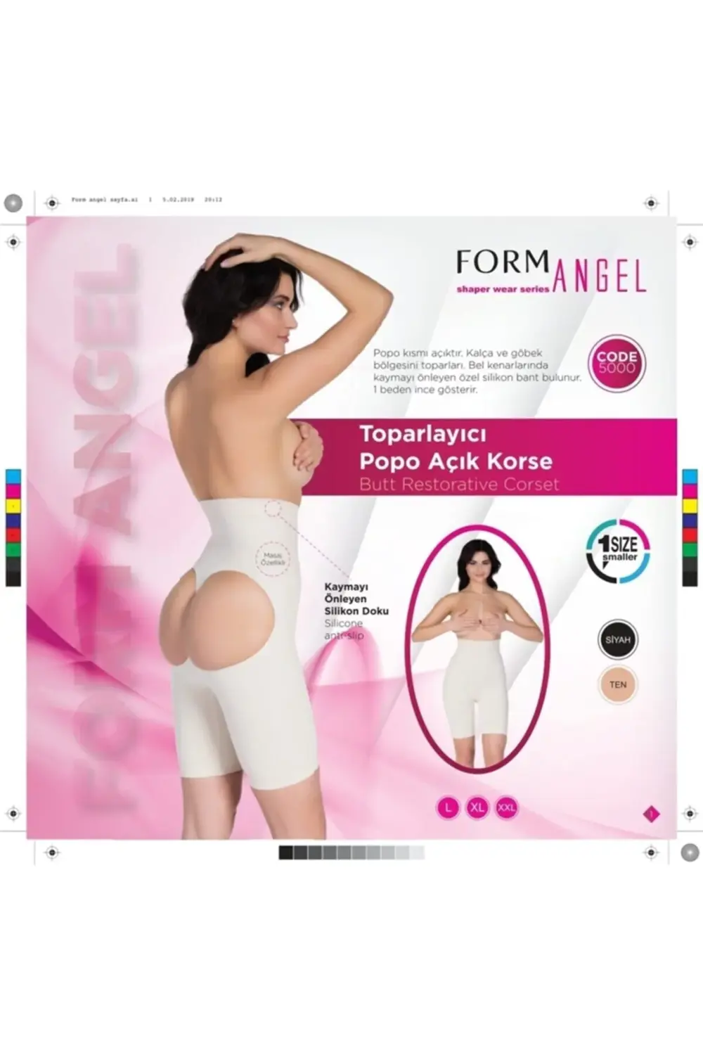 2010 Kadın Lazer Kesim Askılı Tam Boy Korse