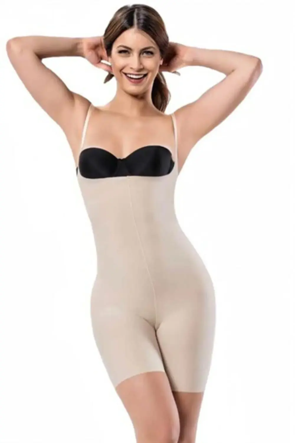 2010 Kadın Lazer Kesim Askılı Tam Boy Korse