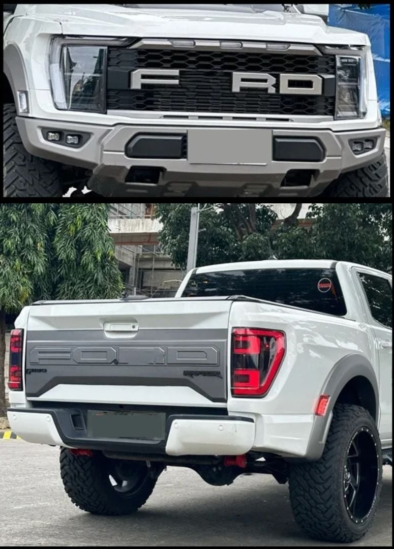 2012-2021 Ranger Uyumlu İçin 2022 F150 Görünüm Facelift Body Kit 