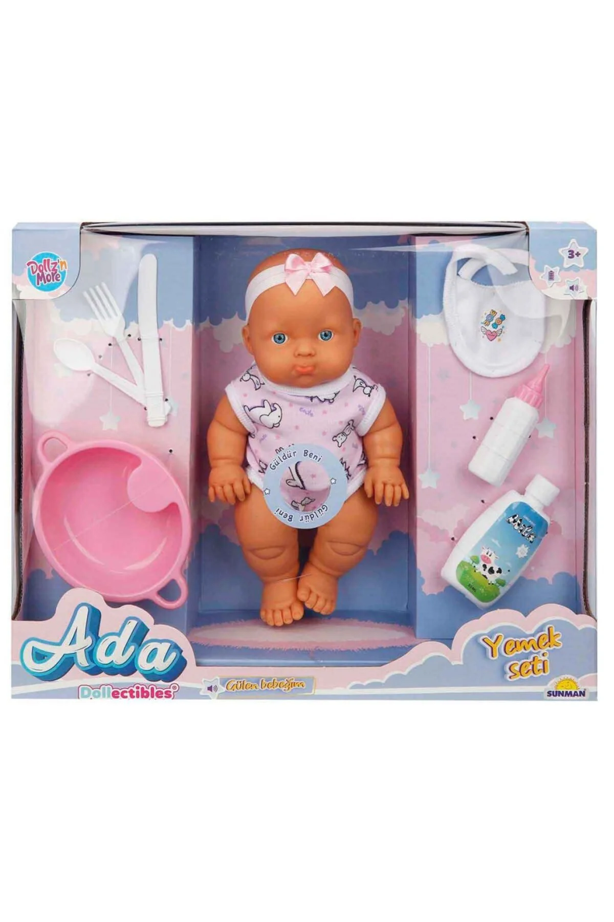 20120 NessiWorld Ada Bebek Yemek Seti 23 cm