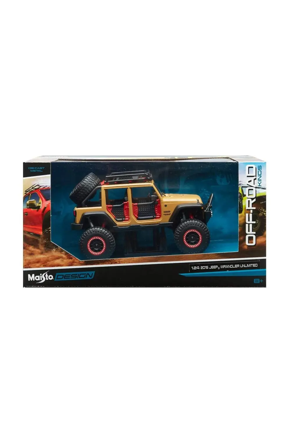 2015 Jeep Wrangler Unlimited  Off-Road 1:24 Ölçek Model Araba