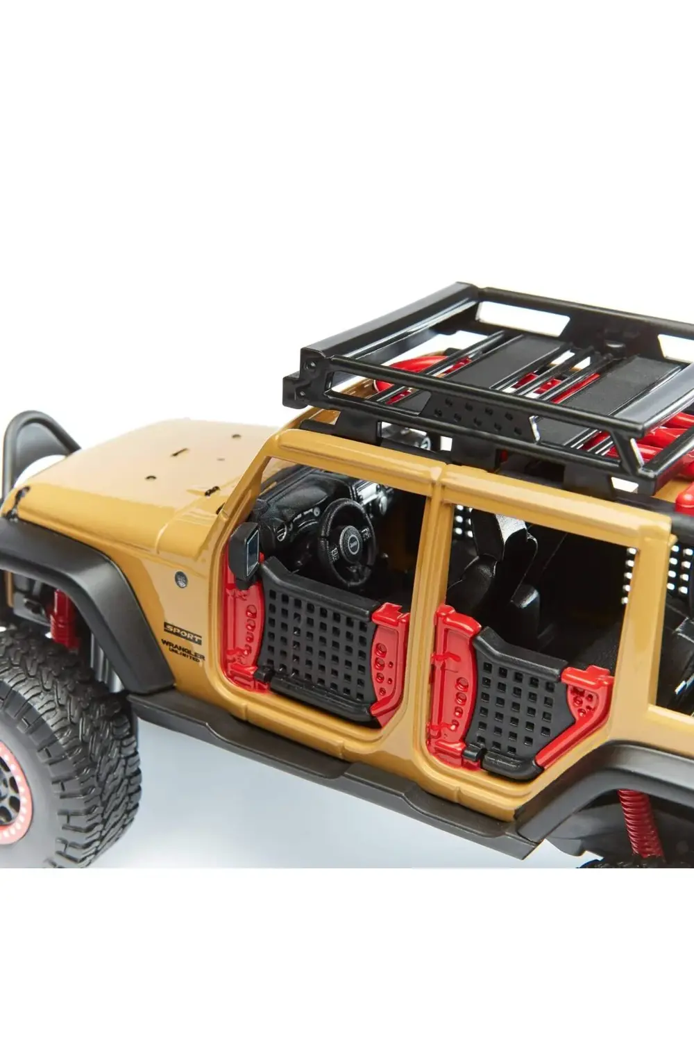 2015 Jeep Wrangler Unlimited  Off-Road 1:24 Ölçek Model Araba