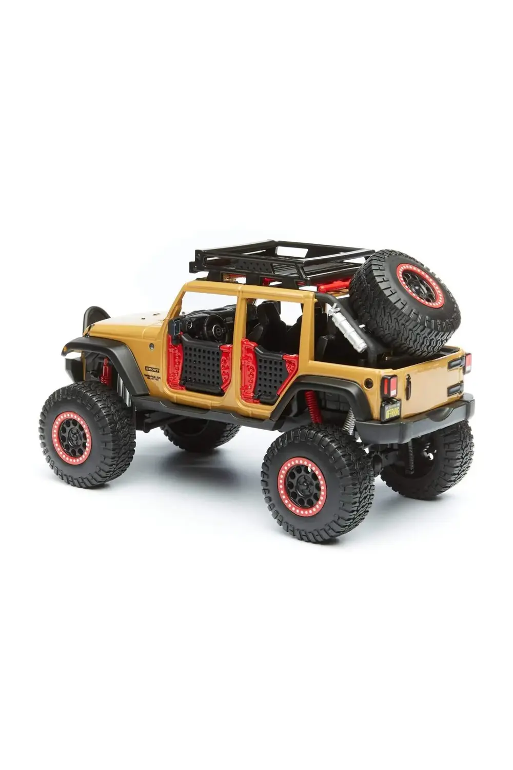 2015 Jeep Wrangler Unlimited  Off-Road 1:24 Ölçek Model Araba