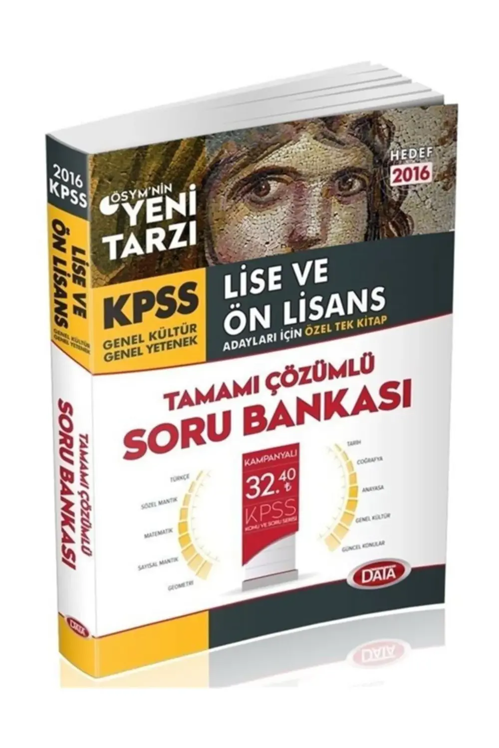 2016 Kpss Lise Ön Lisans Tamamı Çözümlü Soru Bankası