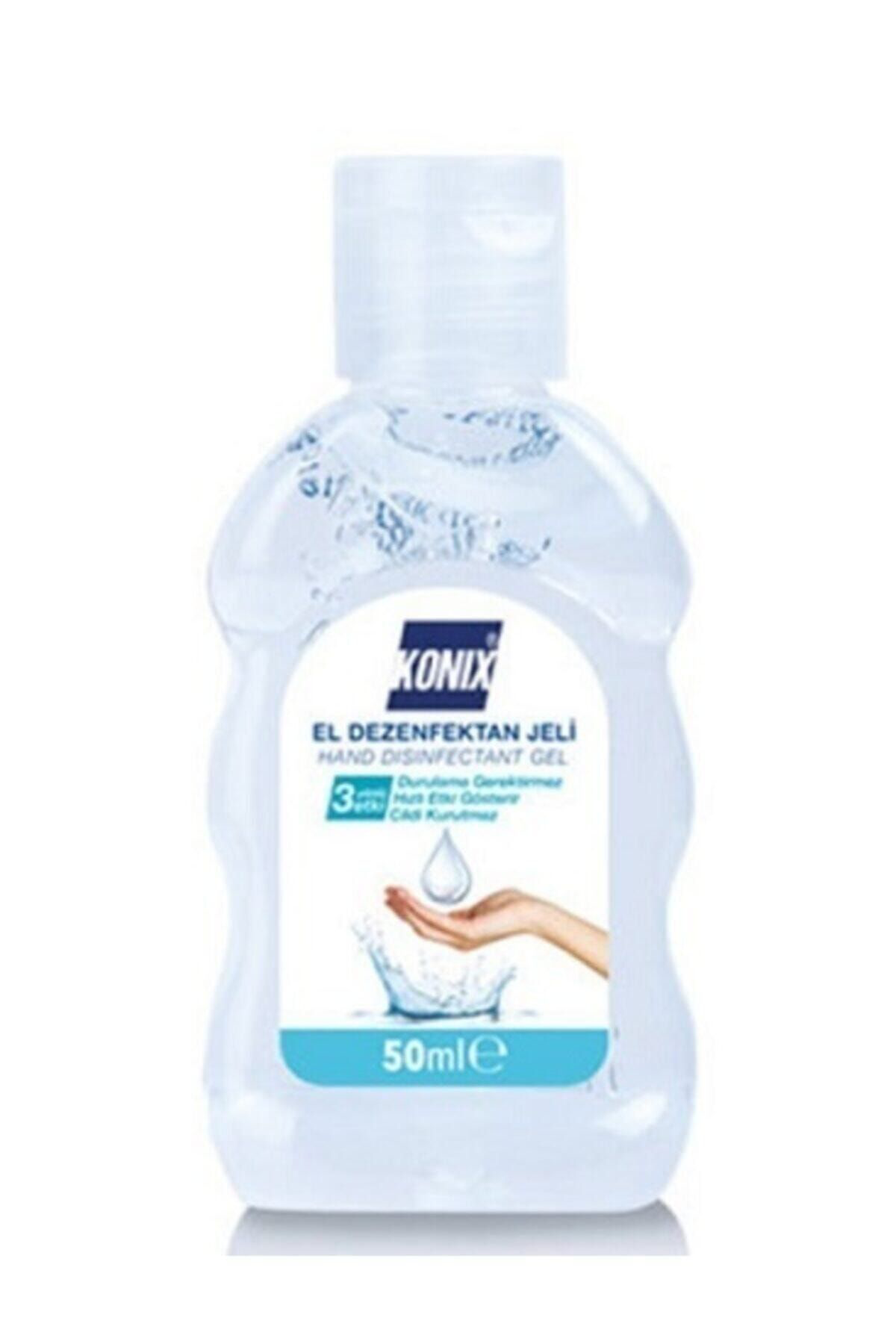 Konix 2020 Üretimi 10 Adet  El Dezenfektan Jel 50Ml