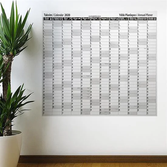 2020 Yıllık Planlayıcı Manyetik Duvar Stickerı Takvim 110x100 cm 2020 Yıllık Planlayıcı Manyetik Duvar Stickerı Takvim 110x100 cm Fiyatı, Yorumları ve Özellikleri