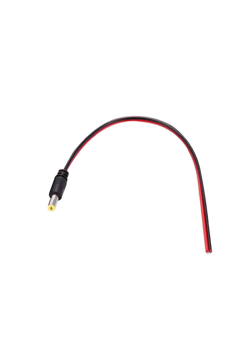 202020 tk 34 fiş kablolu tek uçlu kamera için 20 cm dc power jack