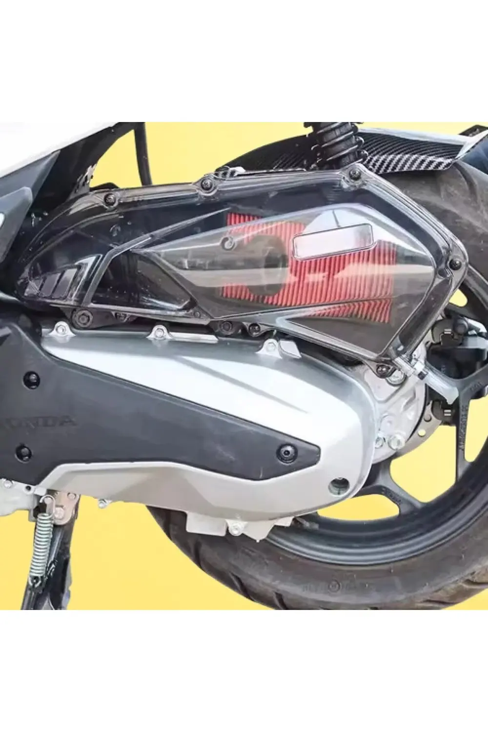 2021 2024 Kasa Pcx 125 Hava Filtre Kapağı Şeffaf A+++ Kaliteli