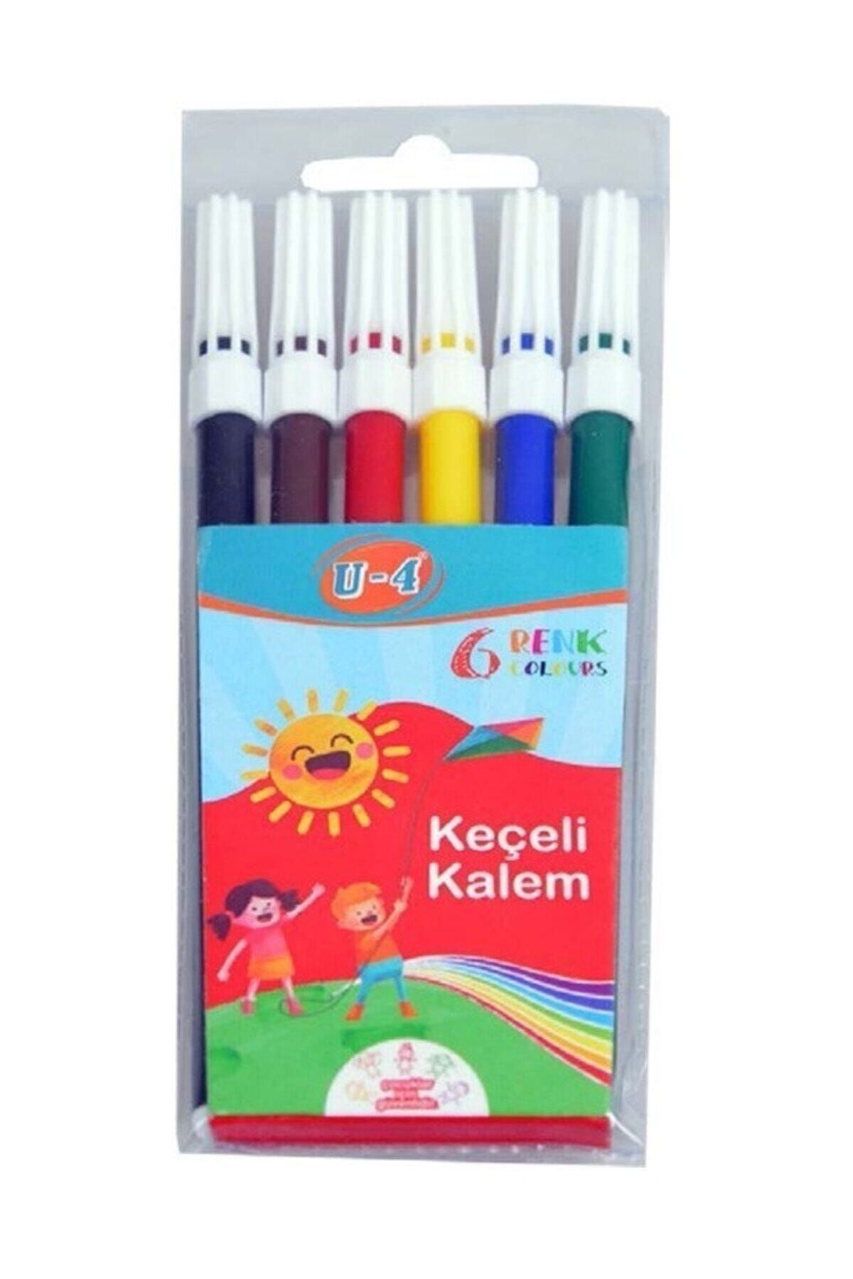 Globox 2021 Zrs U-4 Keceli Boya Kalemi 12 Renk