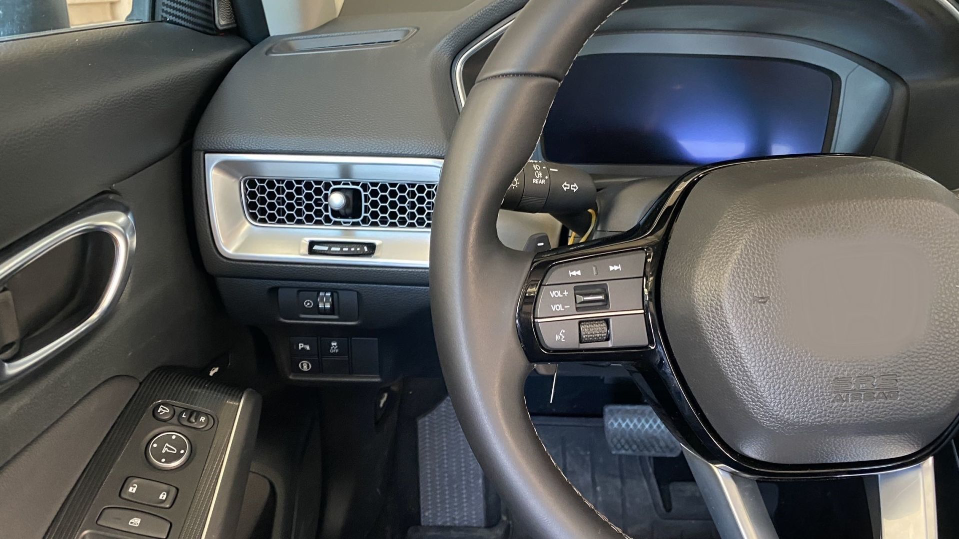 Drs Tuning 2022 Civic Uyumlu Göğüslük Kaplama 2 Parça - Silver