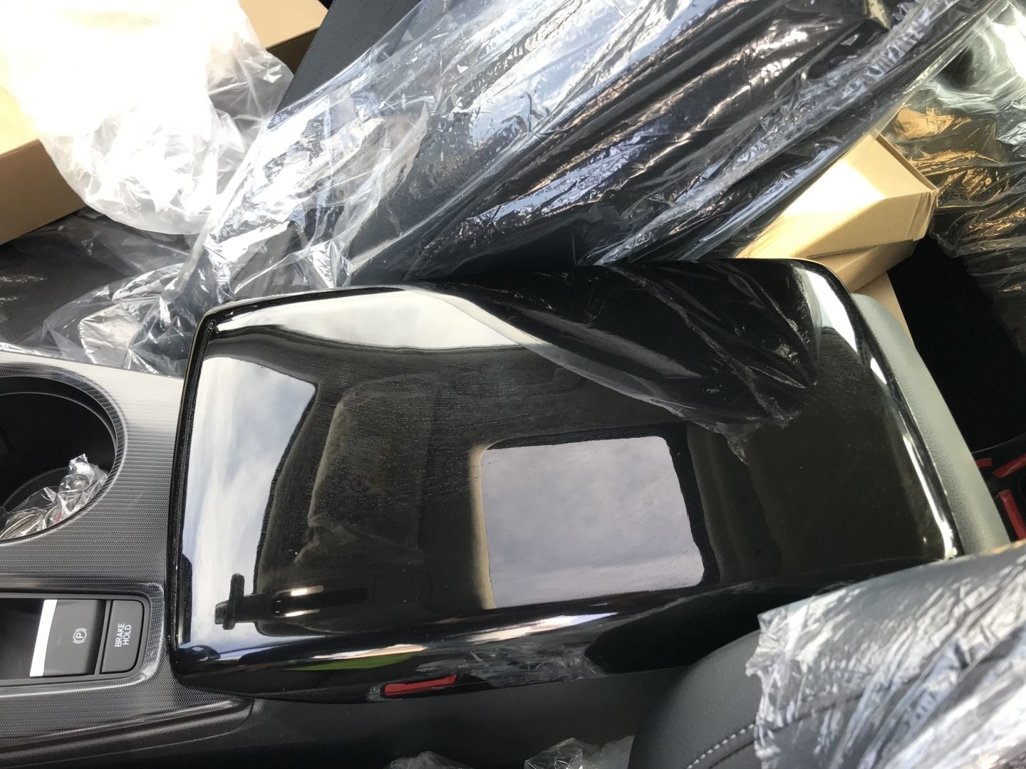 Drs Tuning 2022 Civic Uyumlu Kol Dayama - Piano Black