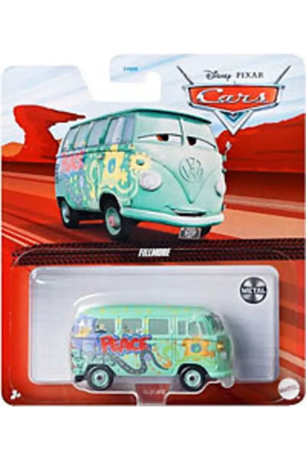 2022 Yeni Disney Fillmore Tekli Metal Araba