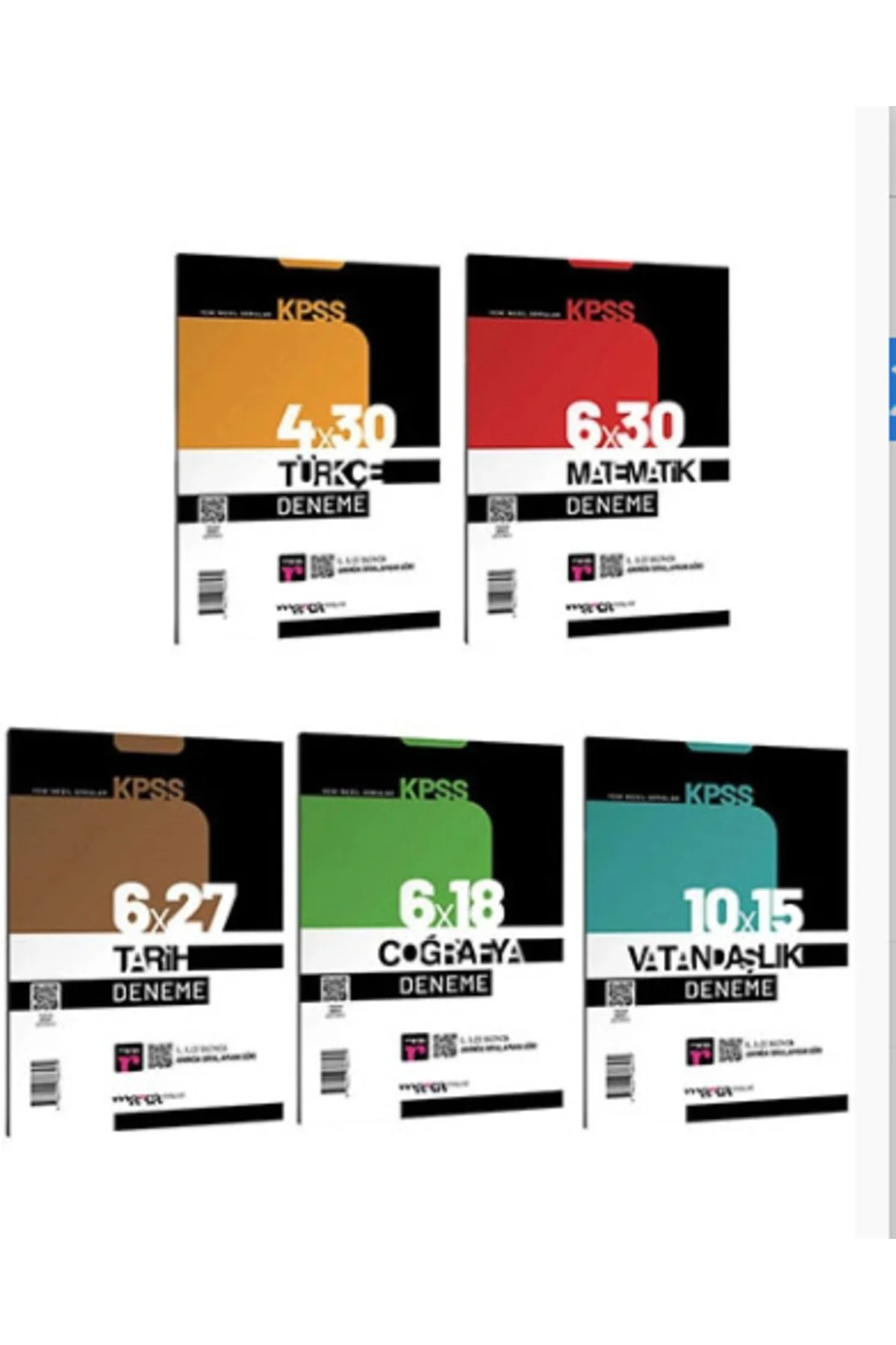 2023 Kpss Genel Kültür Genel Yetenek 32 Branş Deneme Seti Tamamı 